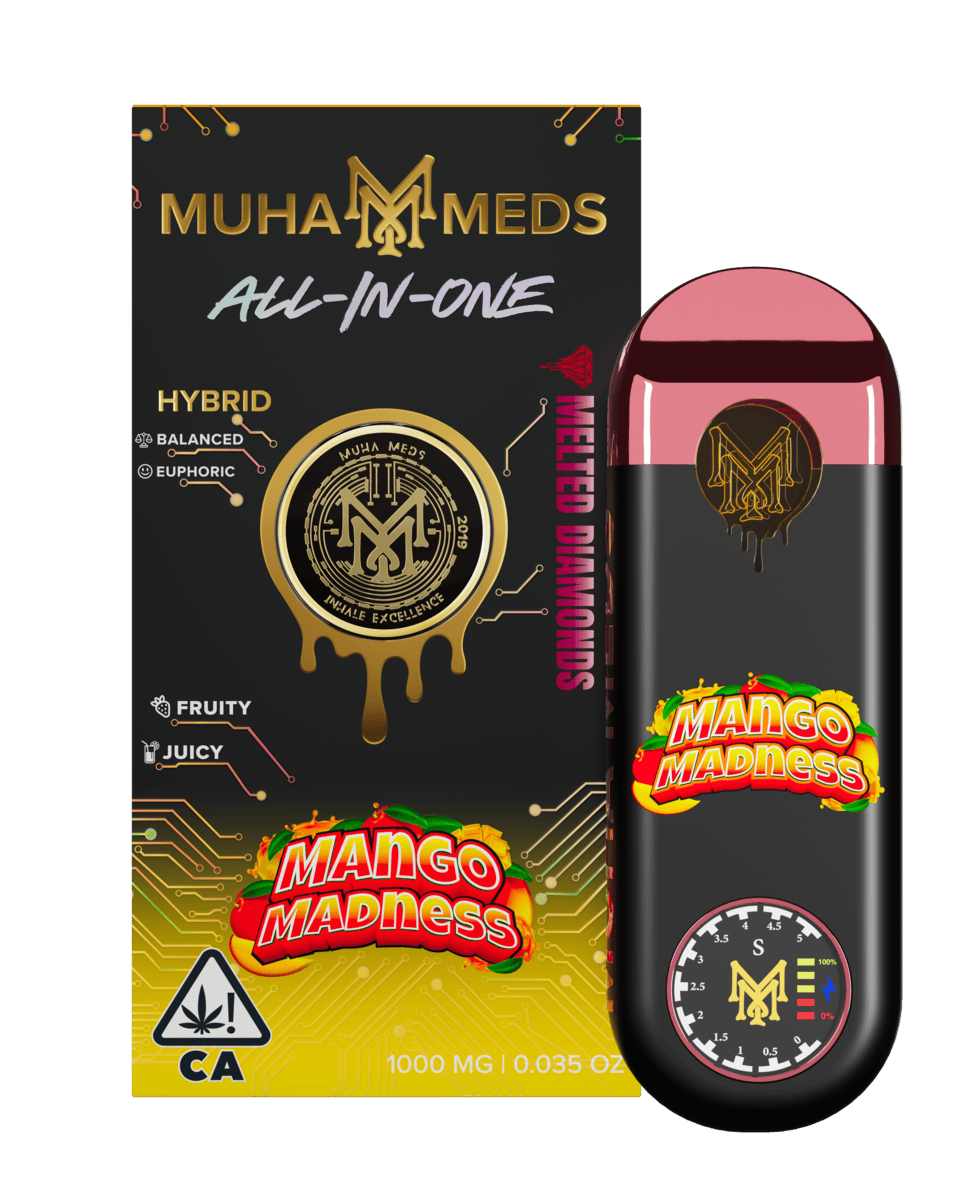 Muha Meds Mango Madness 1g (Sativa), Disposables