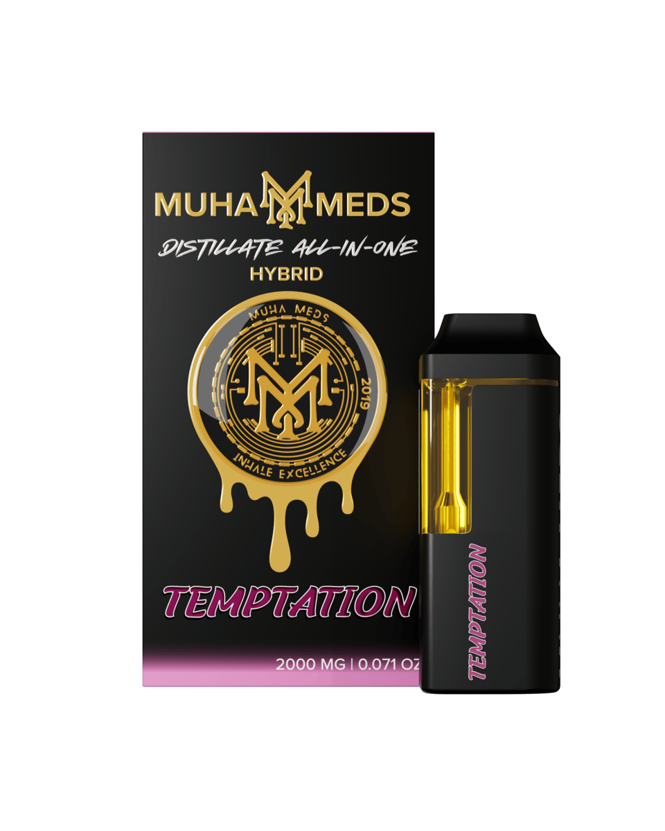 Muha Meds Temptation 2g (Hybrid), Disposables