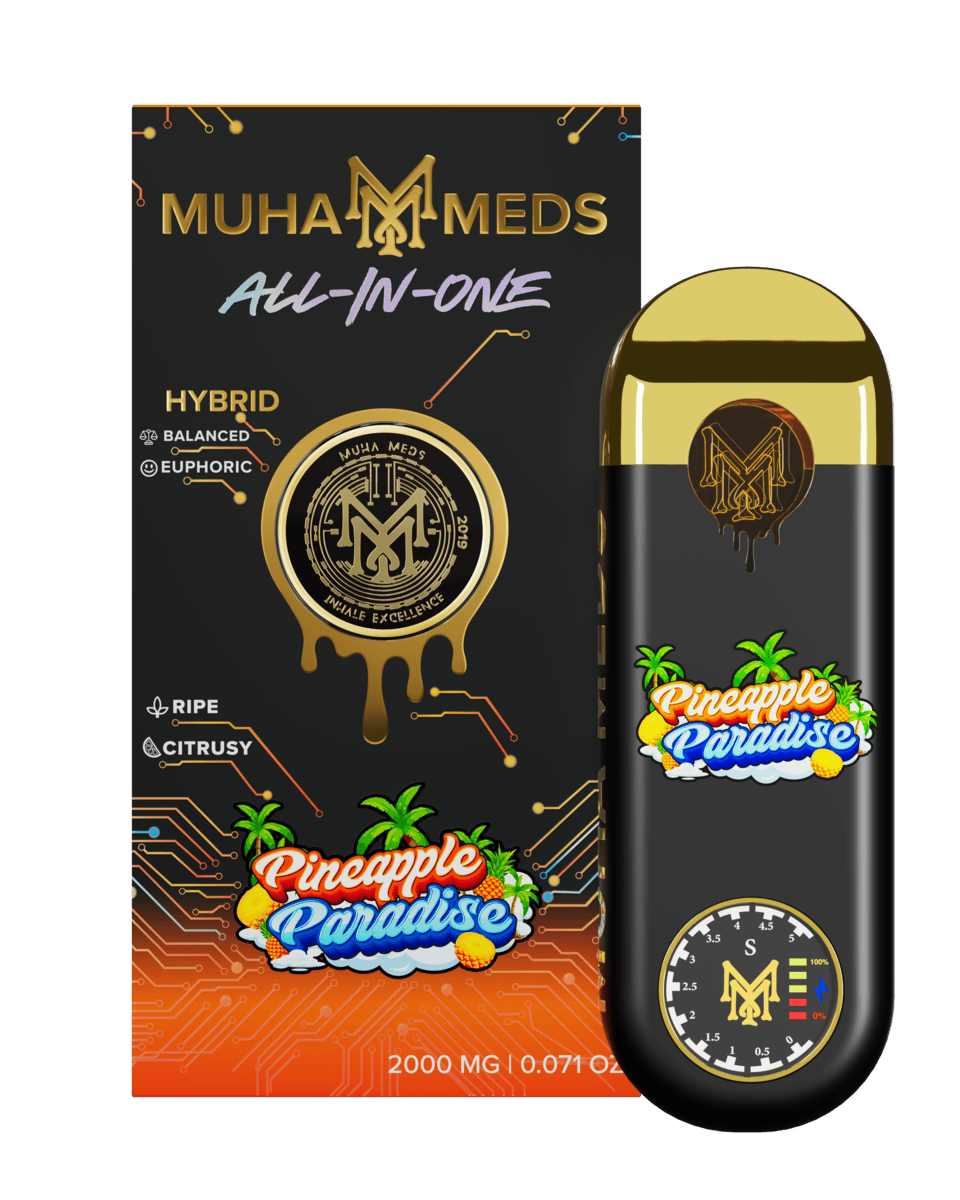 Muha Meds Pineapple Paradise 2g (Sativa), Disposables