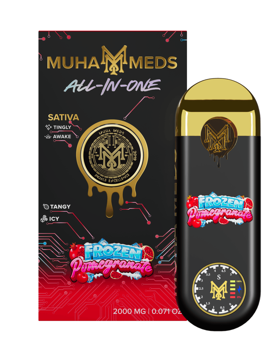 Muha Meds Frozen Pomegranate 2g (Hybrid), Disposables
