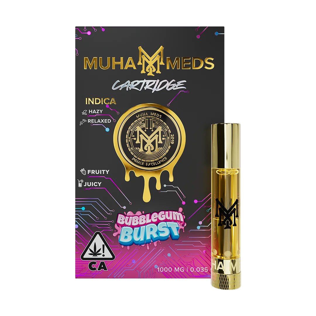 Urban Leaf Supply Bubblegum Burst (Indica), Cartridges