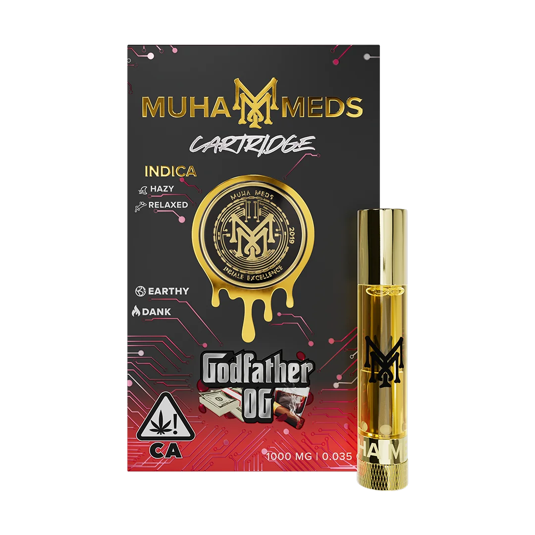 Urban Leaf Supply God Father OG (Sativa), Cartridges