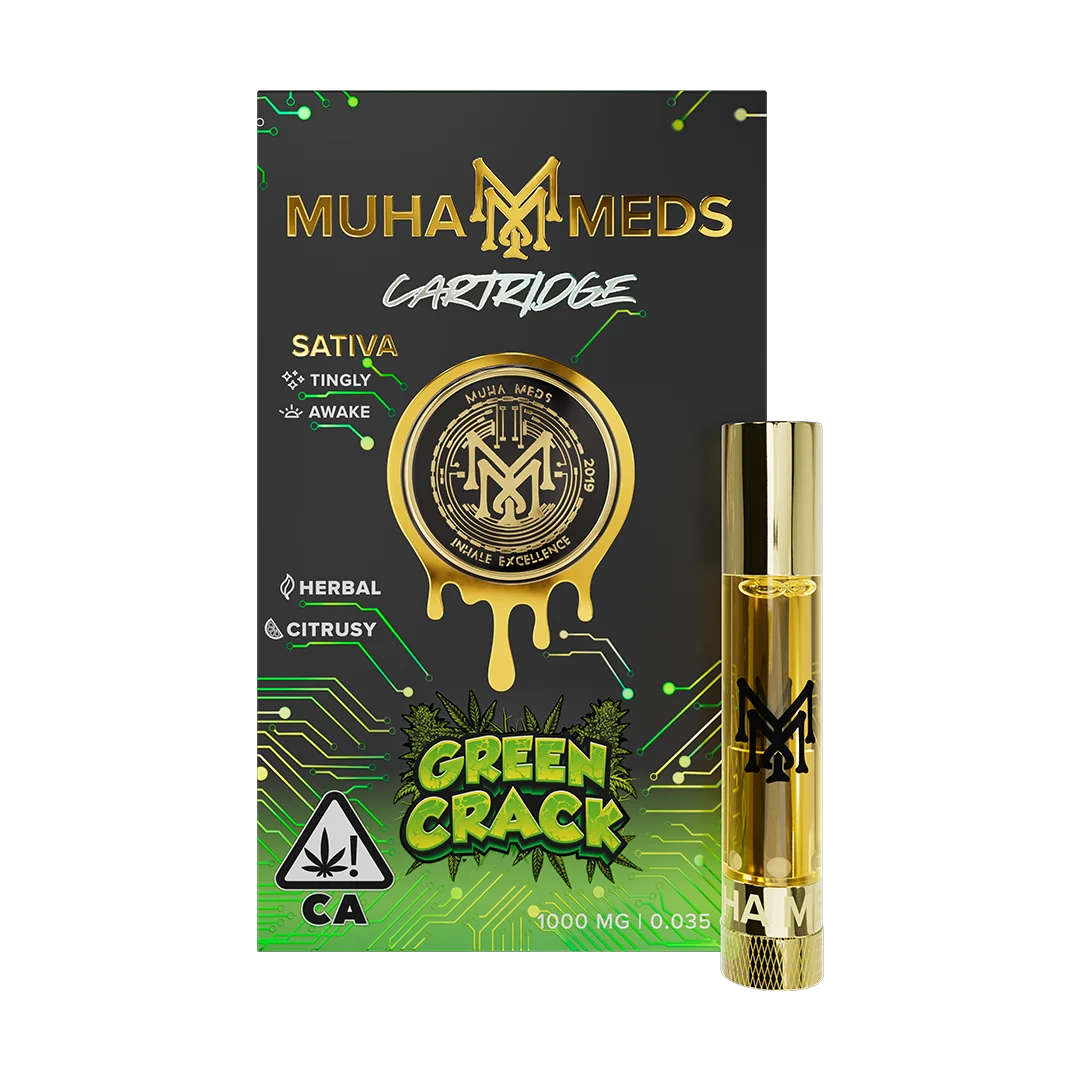 Urban Leaf Supply Green Crack (Sativa), Cartridges