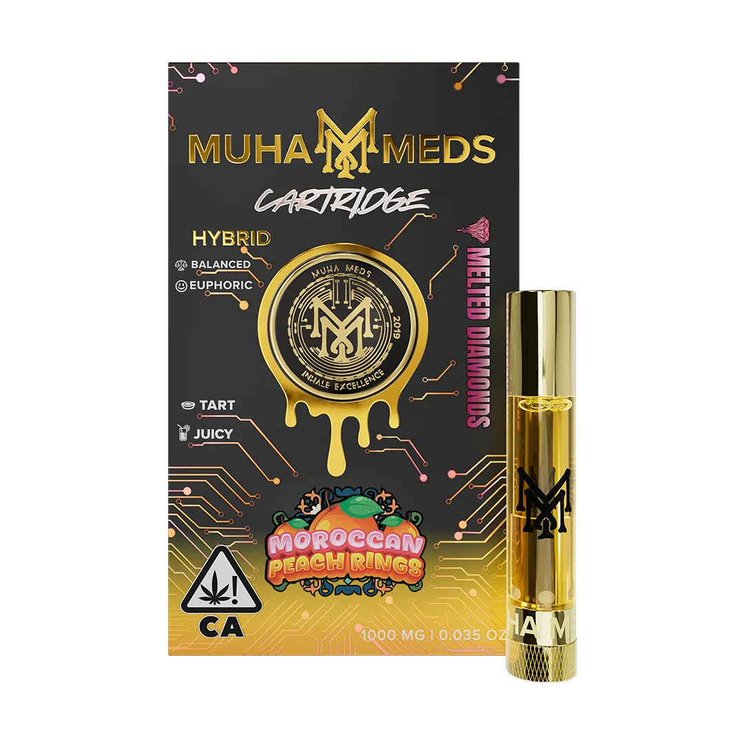 Urban Leaf Supply Moroccan Peach Rings (Hybrid), Cartridges