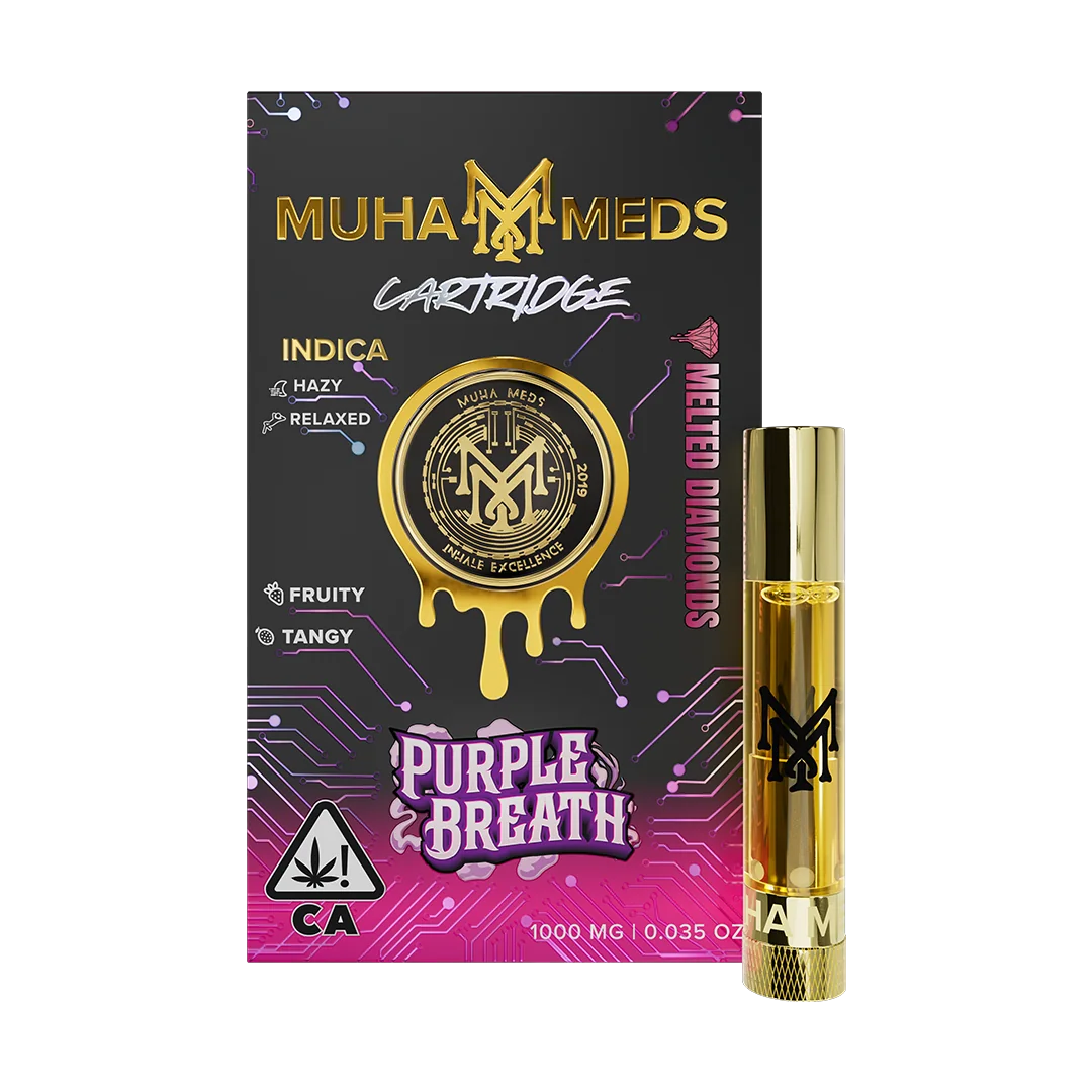 Urban Leaf Supply Purple Breath (Indica), Cartridges