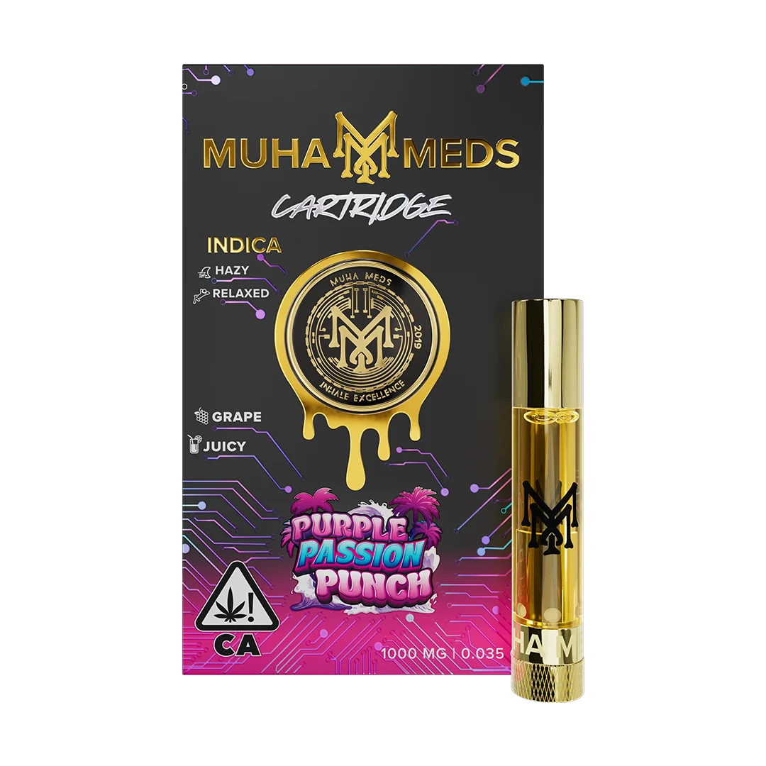 Urban Leaf Supply Purple Passion Punch (Indica), Cartridges